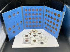 U.S. INDIAN HEAD CENT BOOK FEATURING 23 IN BOOK AND 11 LOOSE