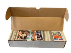 ASSORTED BASEBALL, BASKETBALL, HOCKEY, AND FOOTBALL SORTS CARDS FROM THE 1980'S AND 1990'S