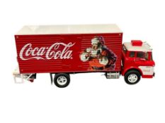 PLASTIC REPLICA MODEL COCA-COLA FORD COE DELIVER TRUCK HAND BUILT MODEL