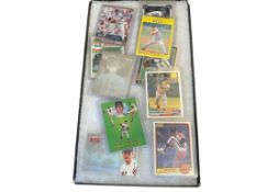 NOLAN RYAN BAEBALL MLB SPORT CARDS 1980'S AND 1990'S CARDS IN PROTECTIVE SLEEVES