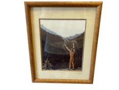 MARQUERITE FIELDS (1942-2013) RENOWN ATIST OF NATURE AND NATIVE AMERICANS LIMITED EDITION PRINT