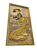 CLARK HOBART ART NOUVEAU LADIES ADVERTISEMENTTHE BURR MSINTOSH MONTHLY FOR MAY IS IN BLOOM