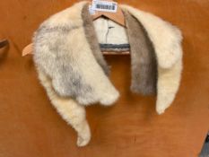 THREE LADIES FUX COLLARS INCLUDING SILVER FOX