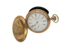 ANTIQUE LATE 1800'S WALTHAM 15 JEWELS POCKET WATCH GRADE N