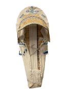 SHOSHONE / PIAUTE HAND CRAFTED CRADLEBOARD BY NATIVE AMERICAN CORINNA GONZALES FROM ELKO, NV