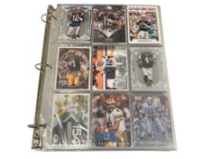 OVER 75 PLUS ASSORTED NFL FOOTBALL CARDS FROM THE 1980'S TO THE 2000'S BRETT FAVRE, TOM BRADY,