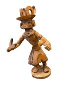 VINTAGE HAND CRAFTED WOODEN KACHINA DOLL 