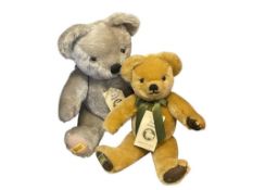 PURE MOHAIR BY MERRYTHOUGHT COLLECTIBLE JOINTED TEDDY BEARS MADE IN ENGLAND