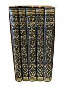 EIN YAAKOV BOOK SET PUBLISHED 1960-1961 BY AM OLAM COMPILATIONS OF AGGADIC PORTIONS OF BABYLON