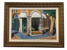 ARKADY OSTRITSKY RUSSIAN ARTIST HAND EMBELLSIHED SERIGRAPH TITLED 