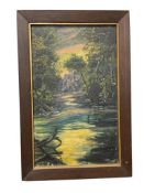 1930'S ORIGINAL OIL PAINTING ON BOARD SIGNED BY THE ARTIST AND DATED