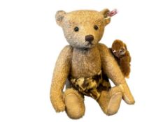 2013 STEIFF LIMITED EDITION TEDDY BEAR ANF MONKEY JOHNNY AND JOCKO NO. 429/1500