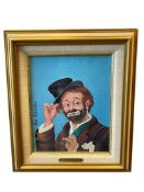 RED SKELTON LIMITED EDITION CANVAS REPRODUCTION TITLED 