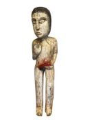 VINTAGE GUATEMALAN CARVED WOOD FERTILITY DOLL