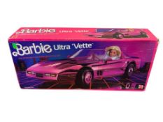 1985 MATTEL BARBIE ULTRA 'VETTE MIRROR-LIKE FINISH BARBIE DOLL CAR FACTORY SEALED MADE IN THE USA