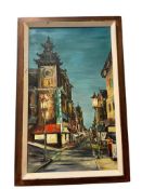 DORIS WILLIAMS HAYWORD CALIFORNIA ARTIST ORIGINAL OIL ON BOARD 