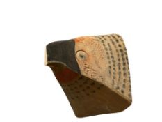 20TH CENTURY HAND CRAFTED EAGLE CARVING, WALL HANGING