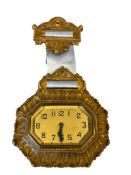 LOUIS XVI STYLE FOB CLOCK MADE BY THE DE LUXE CLOCK MFG. CO. NEW YORK