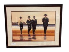 JACK VETTRIANO SCOTTISH ARTIST PRINT TITLED THE BILLY BOYS