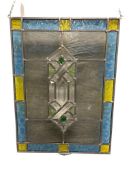 LOCAL RENO, NV ARTIST ARTISAN MADE STAINED GLASS SUN CATHER / STAINED GLASS PANEL