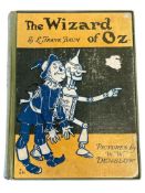 1903 THE WIZARD OF OZ BY L. FRANK BAUM ILLUSTRATED BY W.W. DENSLOW BOOK THE BOBBS-MERRILL COMPANY