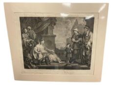 ANTIQUE ETCHING PUBLISHED IN 1752 