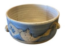 DON HANSON SEATTLE BORN AMERICAN POTTERY MAKER ART POTTERY BOWL