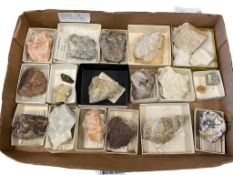 GEOLOGICAL SPECIMEN SAMPLES MOST FROM HORN MINERALS NO. BABYLON NEW YORK