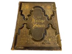 1872 DIE ILLUSTRIRTE HELIGE SCHRIFT GERMAN TEXT THE ILLUSTRATED HOLY SCRIPTURE