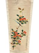 20TH CENTURY CHINESE TRADITIONAL KAKEMONO HANGING SCROLL