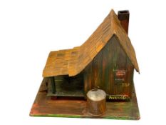 1949 LOUISIANA BLACK AMERICANA FOLK ART EAST COMMON PARISH BUILDING ART