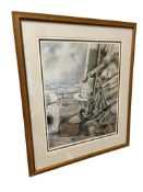 BURTON E. MOORE JUNR. 1980 LIMITED EDITION PRINT 