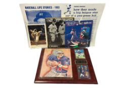 BASEBALL AND FOOTBALL PLAYER COLLECTIBLES AND MEMORABILIA