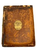 ANTIQUE PHOTO ALBUM FILLED WITH STUDIO / CABINET CARDS OF RELIGIOUS ICON AND RENOWN ARTWORKS