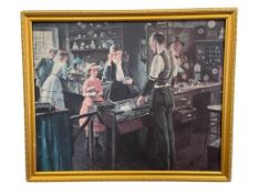 REPRODUCTION OF AMERICAN OPTICAL ADVERTISEMENT PRINT FROM 1942