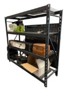 WHALEN NSF GRADE INDUSTRIAL FOUR TIER SHELVING UNIT