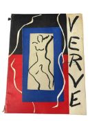 DECEMBER 1937 VERVE MAGAZINE AN ARTISTIC AND LITERAY QUARTERLY VOL. 1 NO. 1 HENRI MATTISE COVER ART