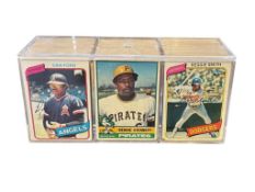 1970'S AND 1980'S TOPPS MLB BASEBALL SPORT CARDS APPROX. 150 PLUS CARDS