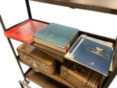 2009 INAUGURAL FIRST DAY STAMP COVERS, JFK BOOK, AND VINTAGE WWII MILITARY CUTOUTS FROM MAGAZINES