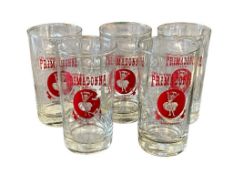 EL WEBBS PRIMADONNA CASINO RENO, NEVADA DRINKING GLASSES