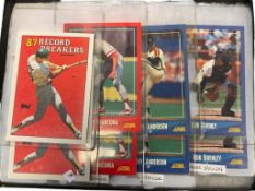 1988 SCORE AND TOPPS ERROR AND CORRECTED BASEBALL MLB SPORT PLAYER CARDS
