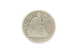1854-O U.S. SEATED LIBERTY SILVER HALF DOLLAR