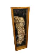 LATE 19TH CENTURY, EARLY 20TH ECNTURY NATIVE AMERICAN LEATHER QUIVER