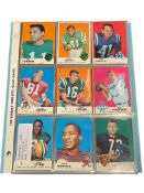 OVER 120 PLUS VINTAGE 1969 TOPPS NFL FOOTBALL SPORT CARDS