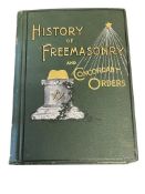 1910 HISTORY OF FREEMASONRY AND CONCORDANT ORDERS ILLUSTRATED SOLD ONLY BY SUBSCRIPTION