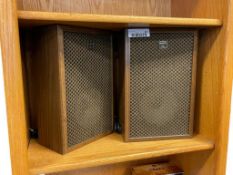 PAIR OF SONY SS-170A BOOKSHELF SPEAKERS