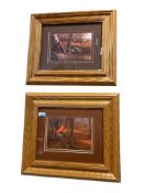 HAYDEN LAMBSON WILDLIFE ARTIST PRINTS YOU SNOOZE, YOU LOSE AND RIGHT PLACE, WRONG TIME