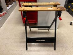 BLACK AND DECKER PORTABLE WORKMATE WITH BUILT-IN VISE
