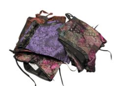 WOMENS LACE UP CORSETS AND VESTS