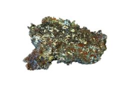 COPPER CUPRITE GEOLOGICAL SPECIMEN SAMPLE MINED IN CARISSA PIT BATTLE MOUNTAIN LANDER COUNTY NEVADA